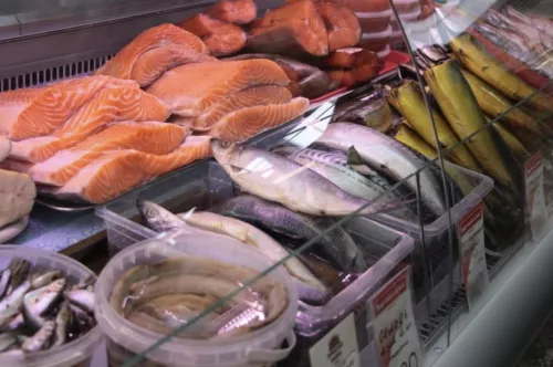 На Центральном рынке Омска начались Дни рыбы